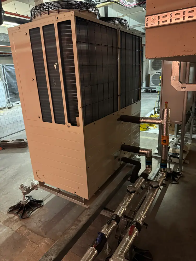 North West Renewables - Decarb Shower Block Centre City HVAC project